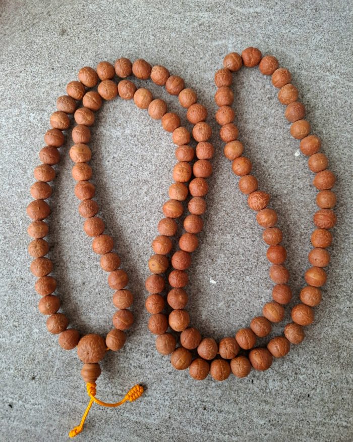 Mala Espiritual de Semillas de Bodhi – Natural y Artesanal