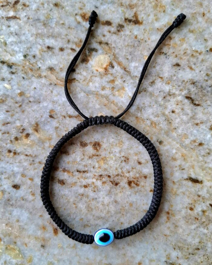 Pulsera Amuleto con Ojo Turco – Protección Energética y Buena Suerte