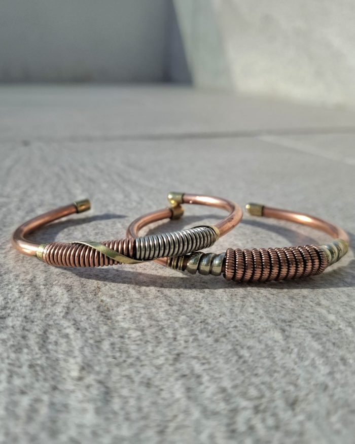 Pulsera de Cobre Kundalini – Artesanal y Ajustable